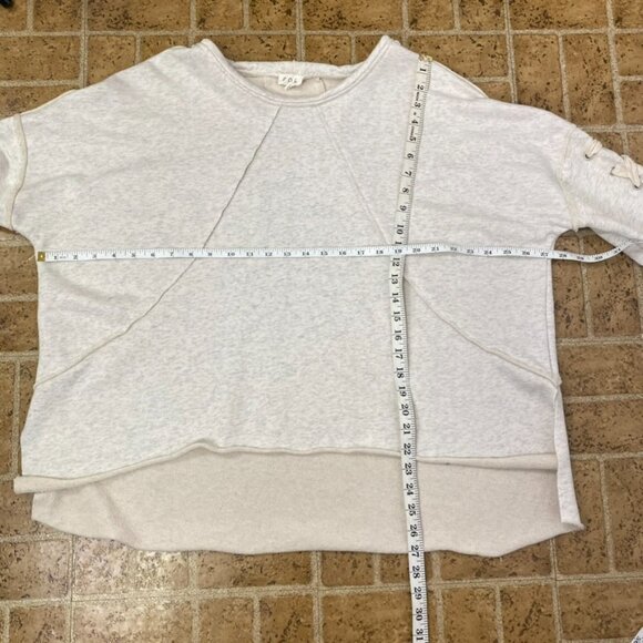 POL Lace Up Sleeve Sweatshirt - Picture 12 of 12